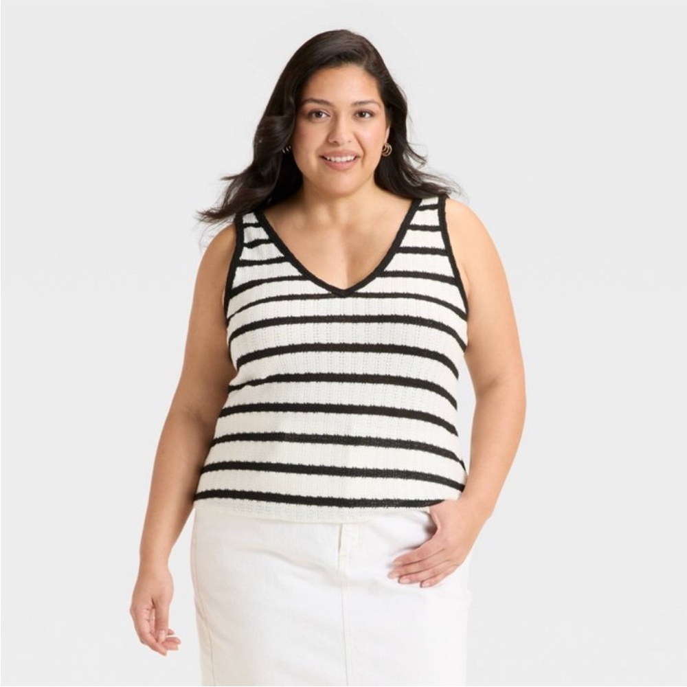 Knit tank top
